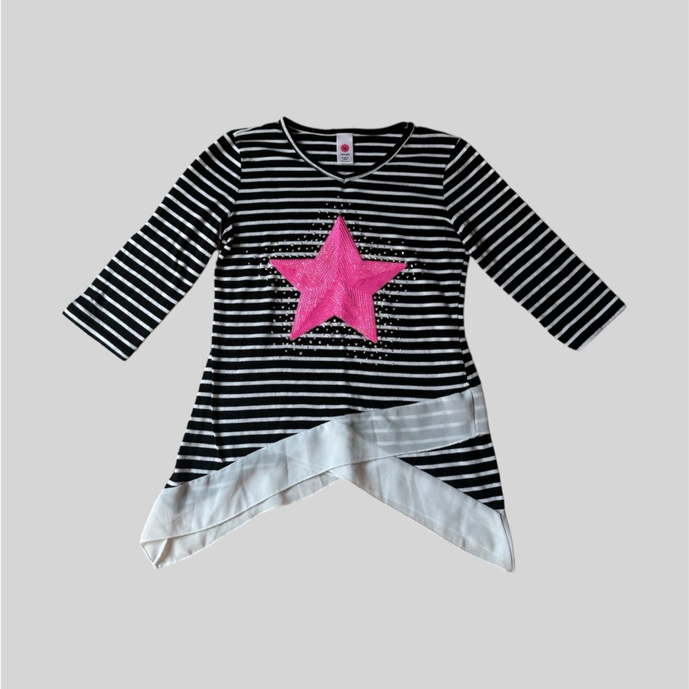 Girl’s Total Girl 3/4 Sleeve Top